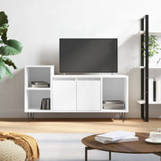 TV ormarić sjajni bijeli 100 x 35 x 55 cm od konstruiranog drva