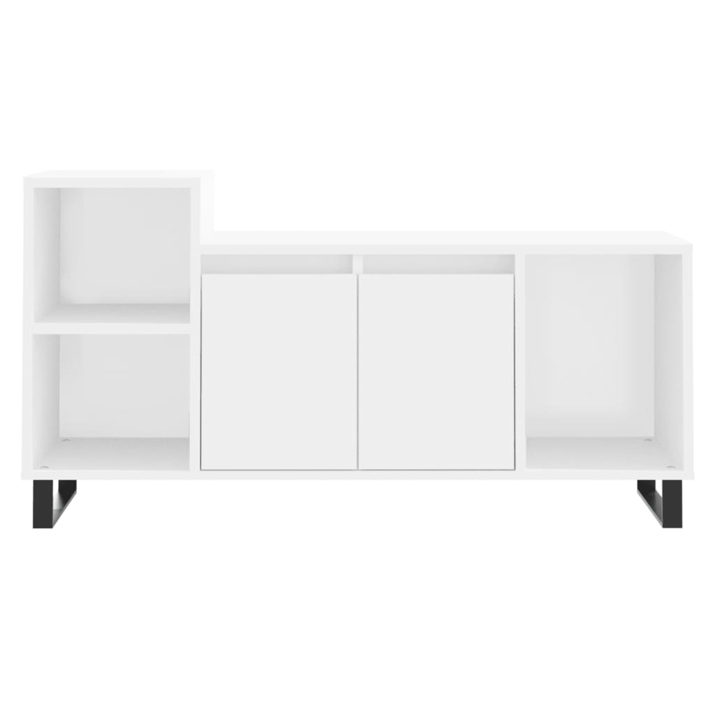 TV ormarić bijeli 100 x 35 x 55 cm od konstruiranog drva