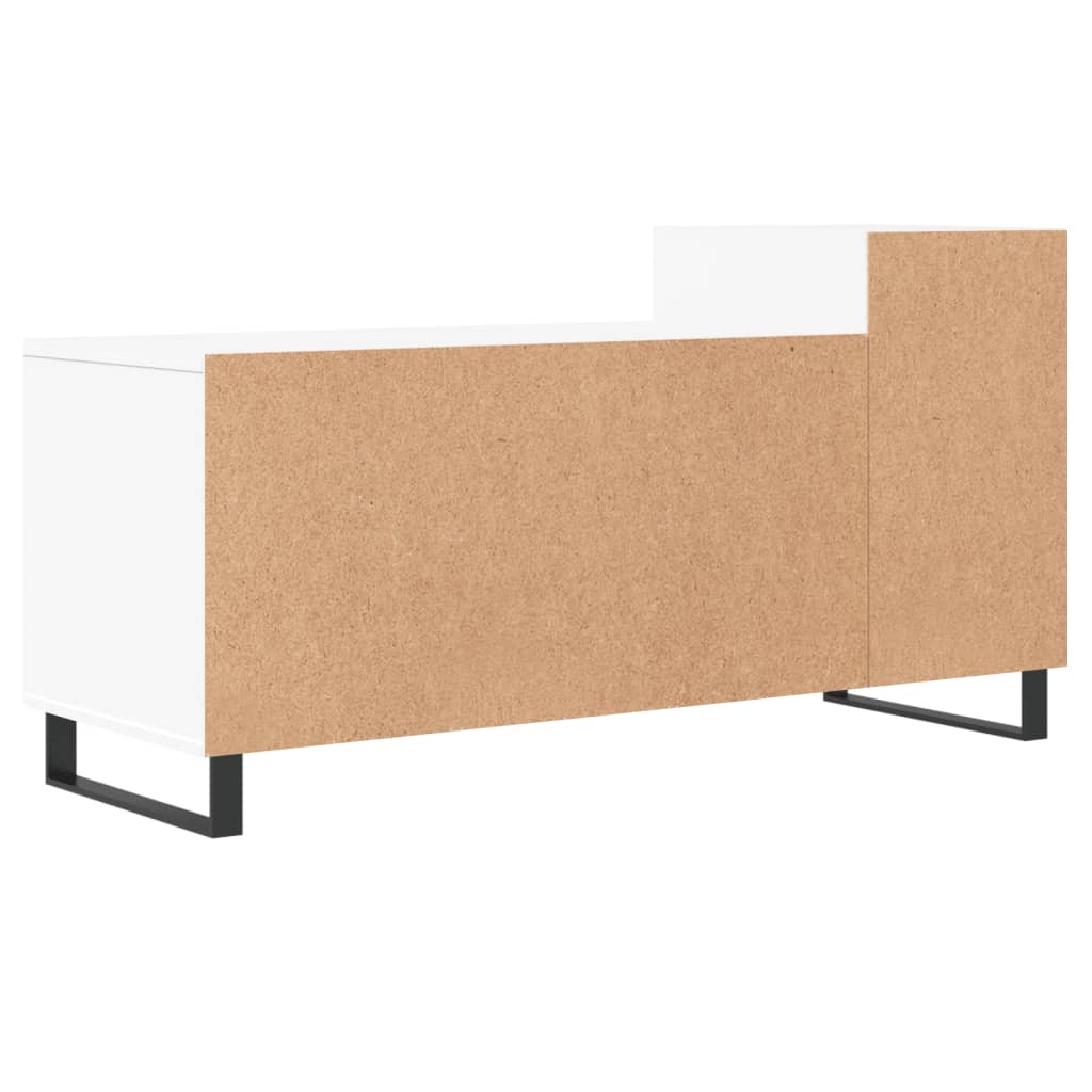 TV ormarić bijeli 100 x 35 x 55 cm od konstruiranog drva