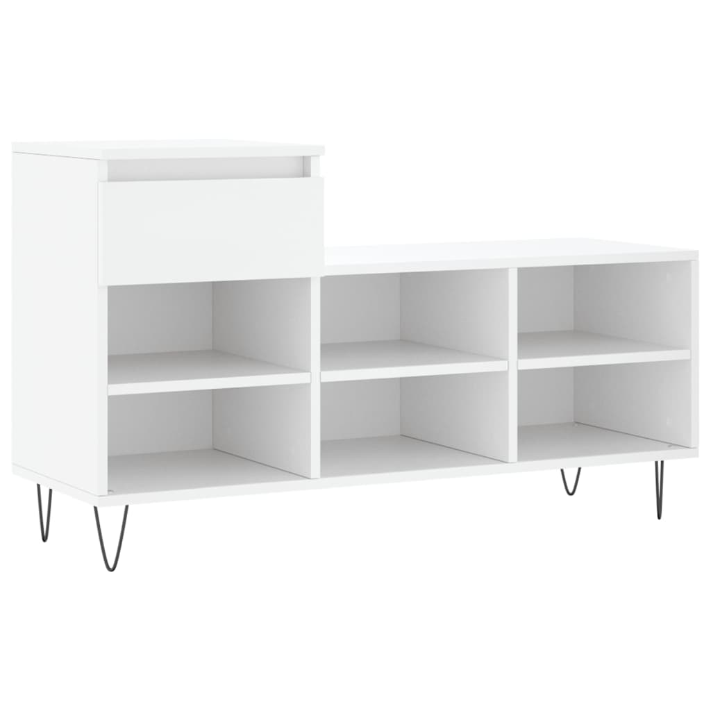 Ormarić za cipele bijeli 102 x 36 x 60 cm od konstruiranog drva