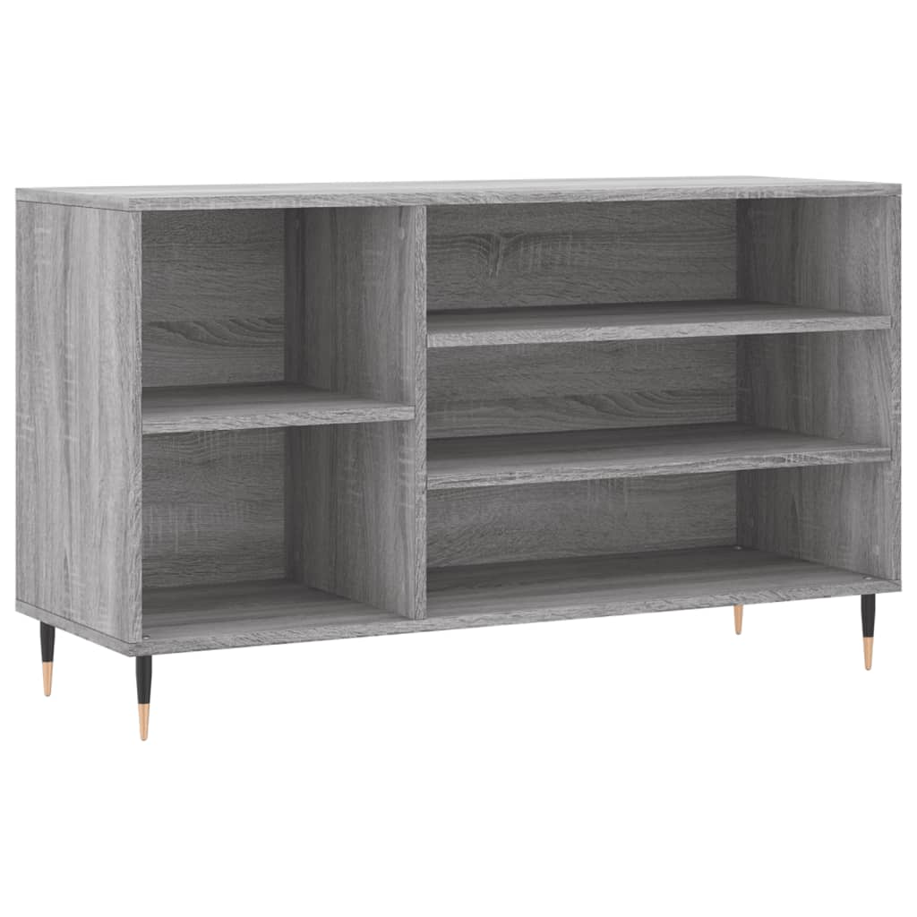 Ormarić za cipele sjajni bijeli 102x36x60 cm konstruirano drvo