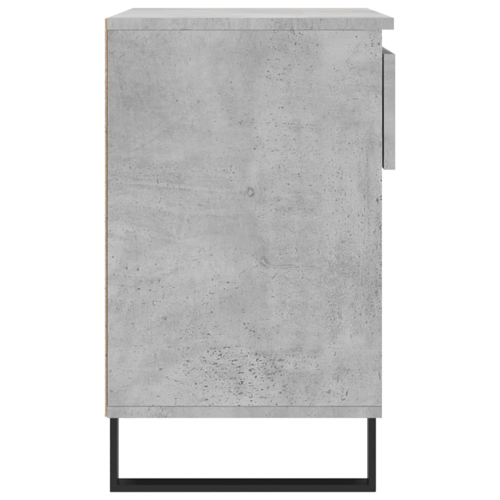 Ormarić za cipele boja betona 70 x 36 x 60 cm konstruirano drvo