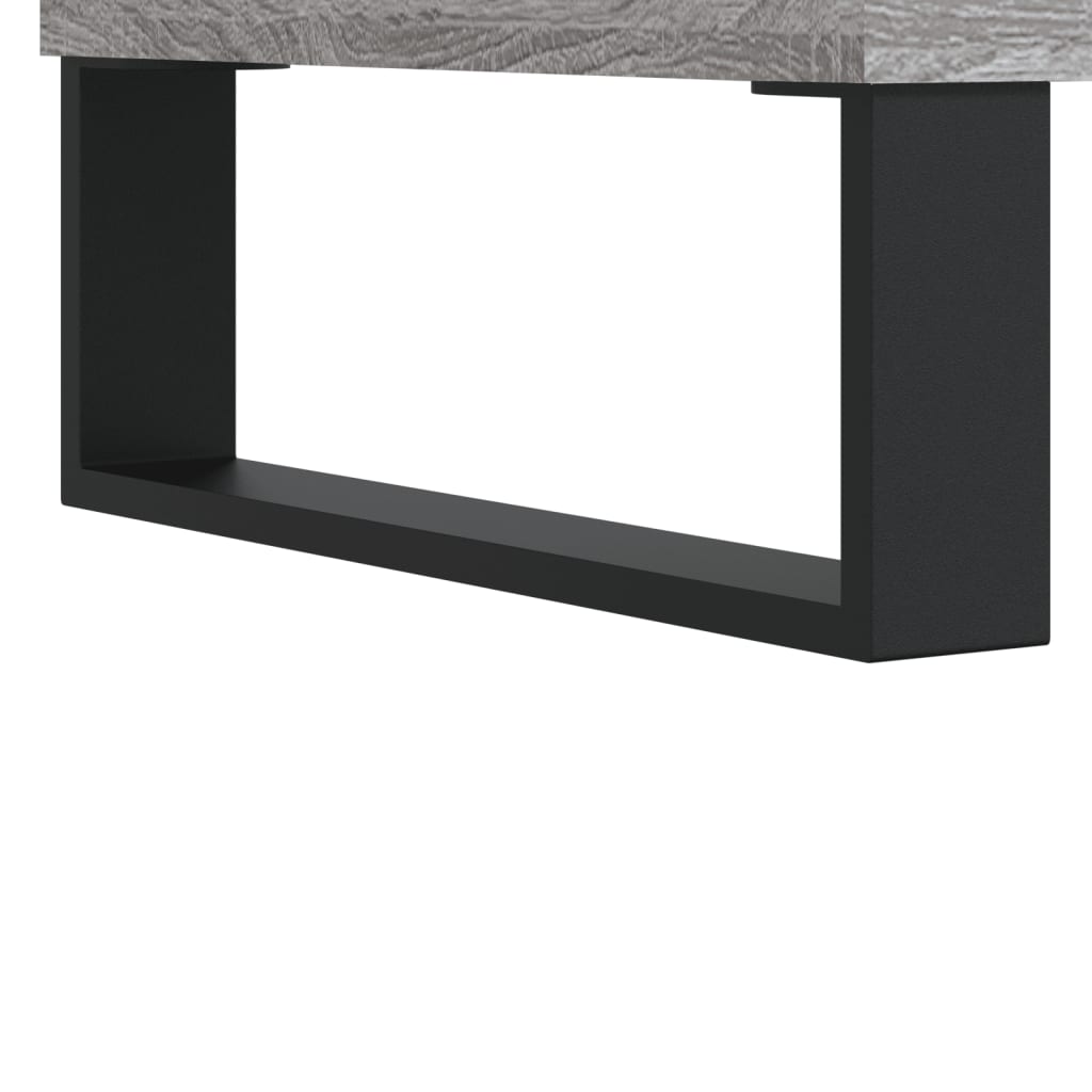 Visoka komoda siva sonome 60x36x110 cm od konstruiranog drva