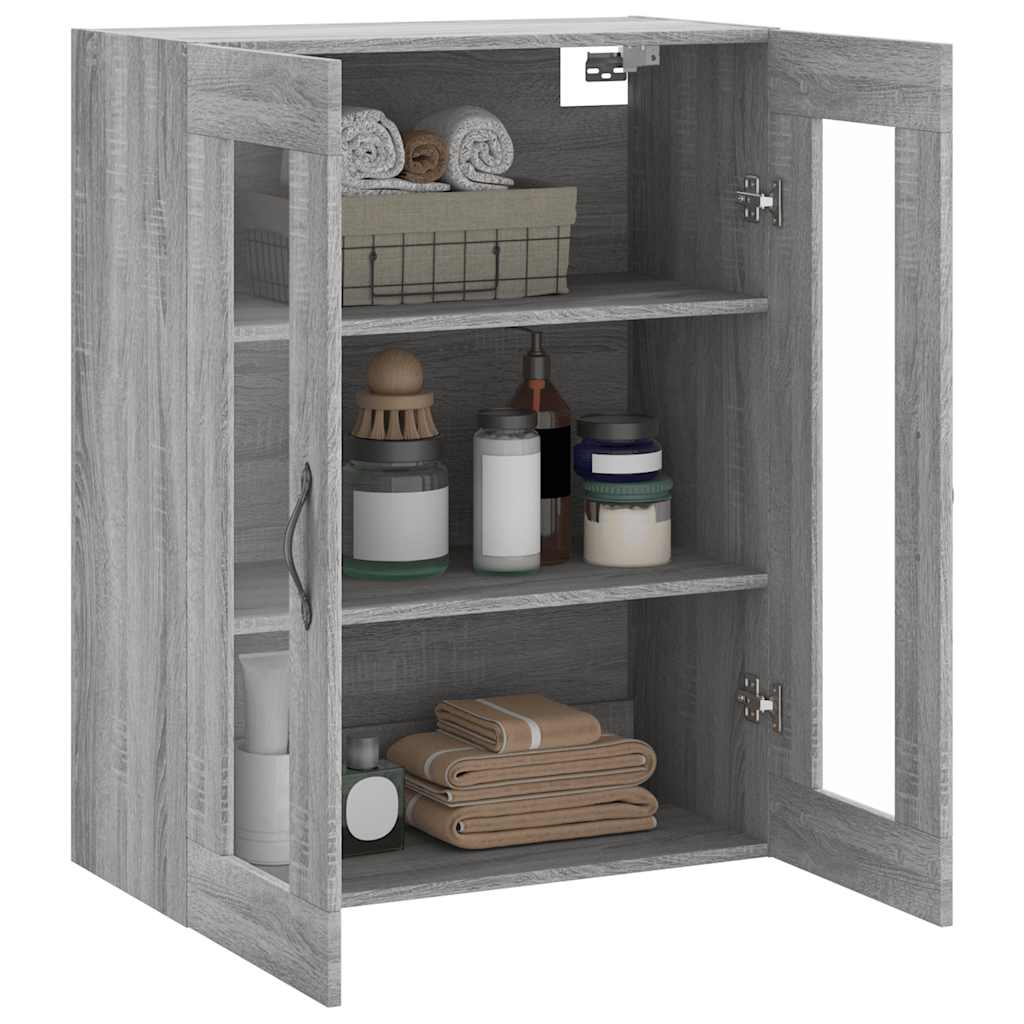 Zidni ormarić boja hrasta sonome 69,5x34x90cm konstruirano drvo