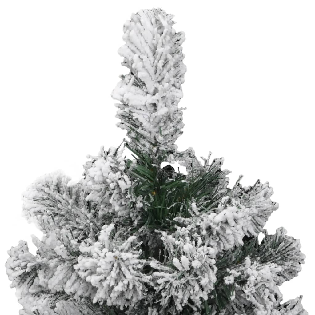 Umjetno božićno drvce sa šarkama i snijegom 120 cm
