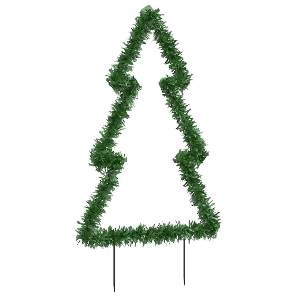 Ukrasno božićno drvce sa šiljcima 80 LED 60 cm