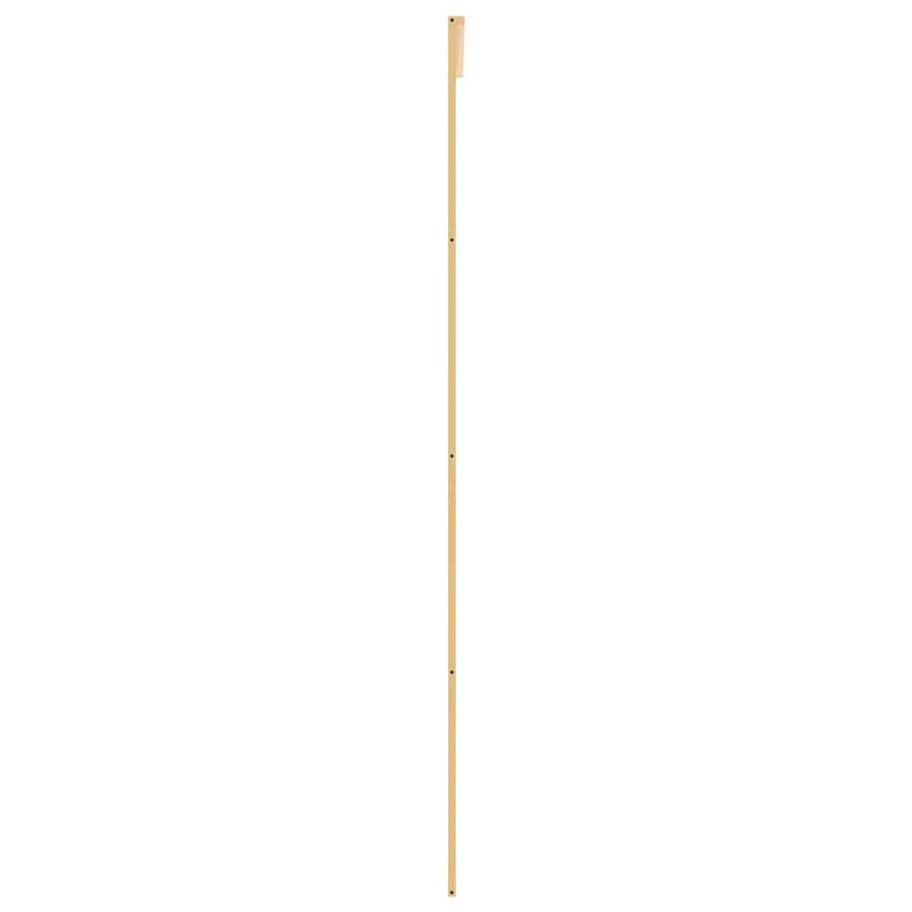 Klizna vrata zlatna 102,5x205 cm matirano staklo ESG i aluminij