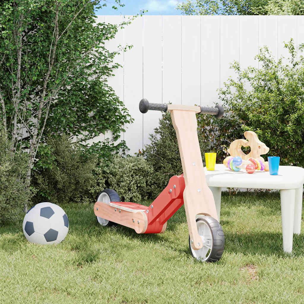 Dječji romobil 2-u-1 crveni