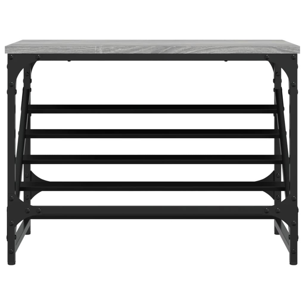 Stalak za cipele boja hrasta 60x30x45 cm konstruirano drvo