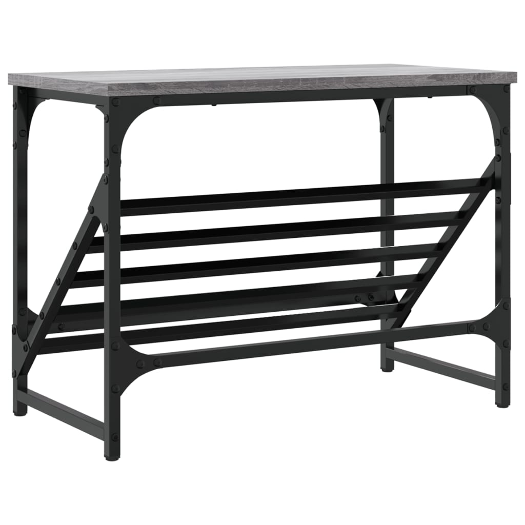 Stalak za cipele boja hrasta 60x30x45 cm konstruirano drvo