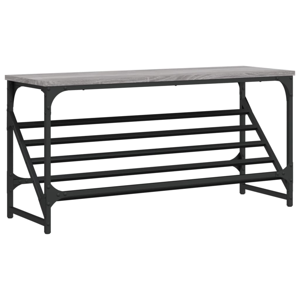 Stalak za cipele boja hrasta 90 x 30 x 45 cm konstruirano drvo