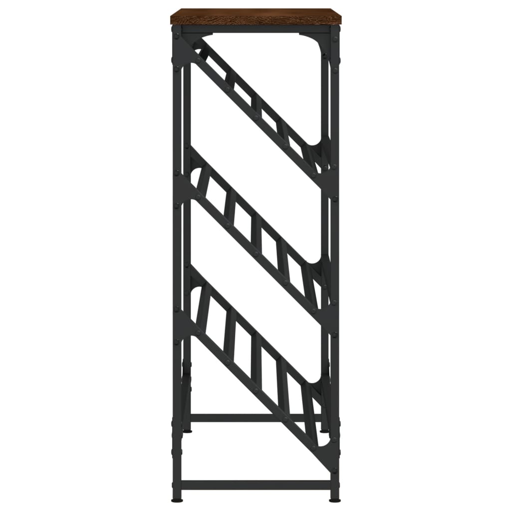 Stalak za cipele boja hrasta 90x30x85 cm konstruirano drvo