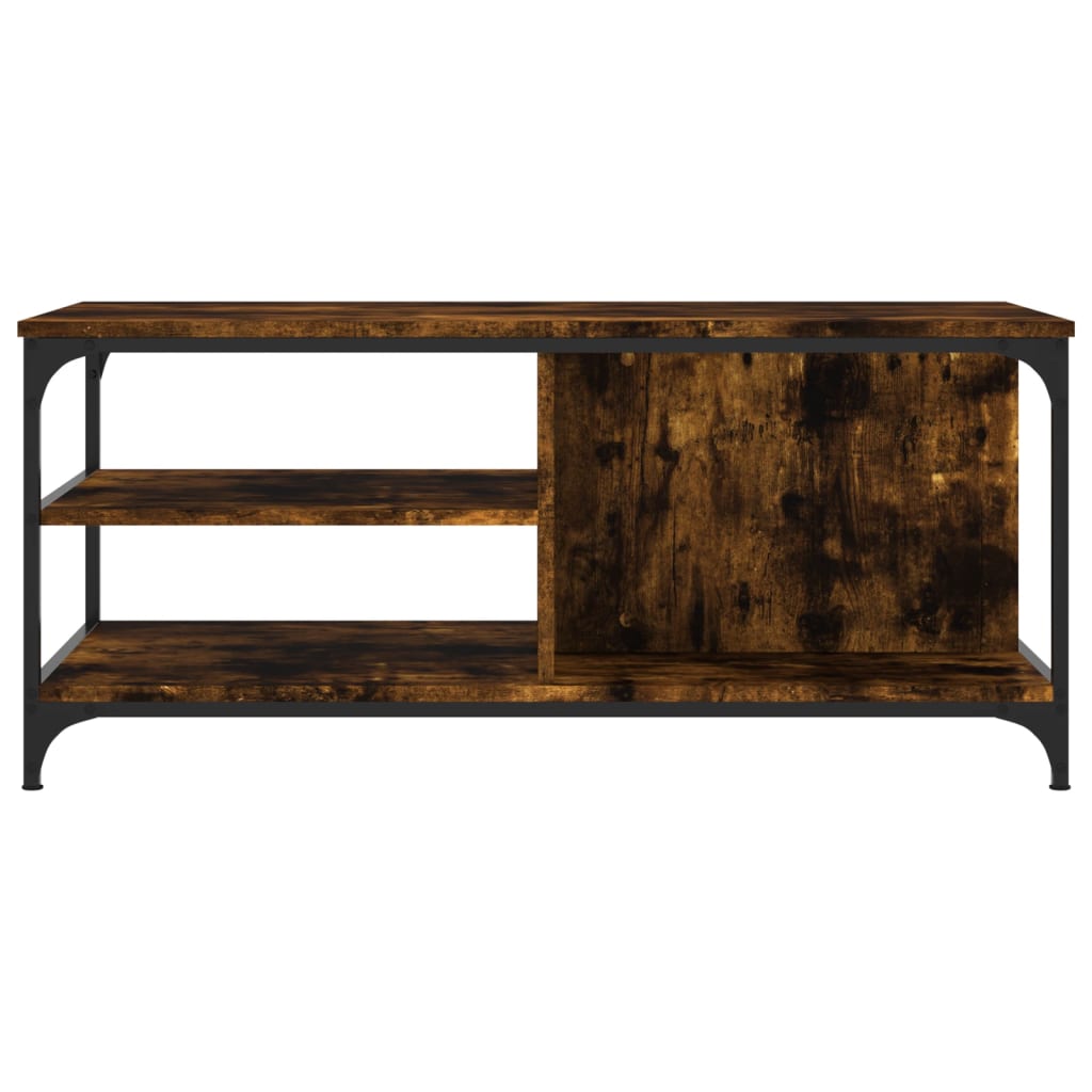 Stolić za kavu boja hrasta 100x50x45 cm konstruirano drvo