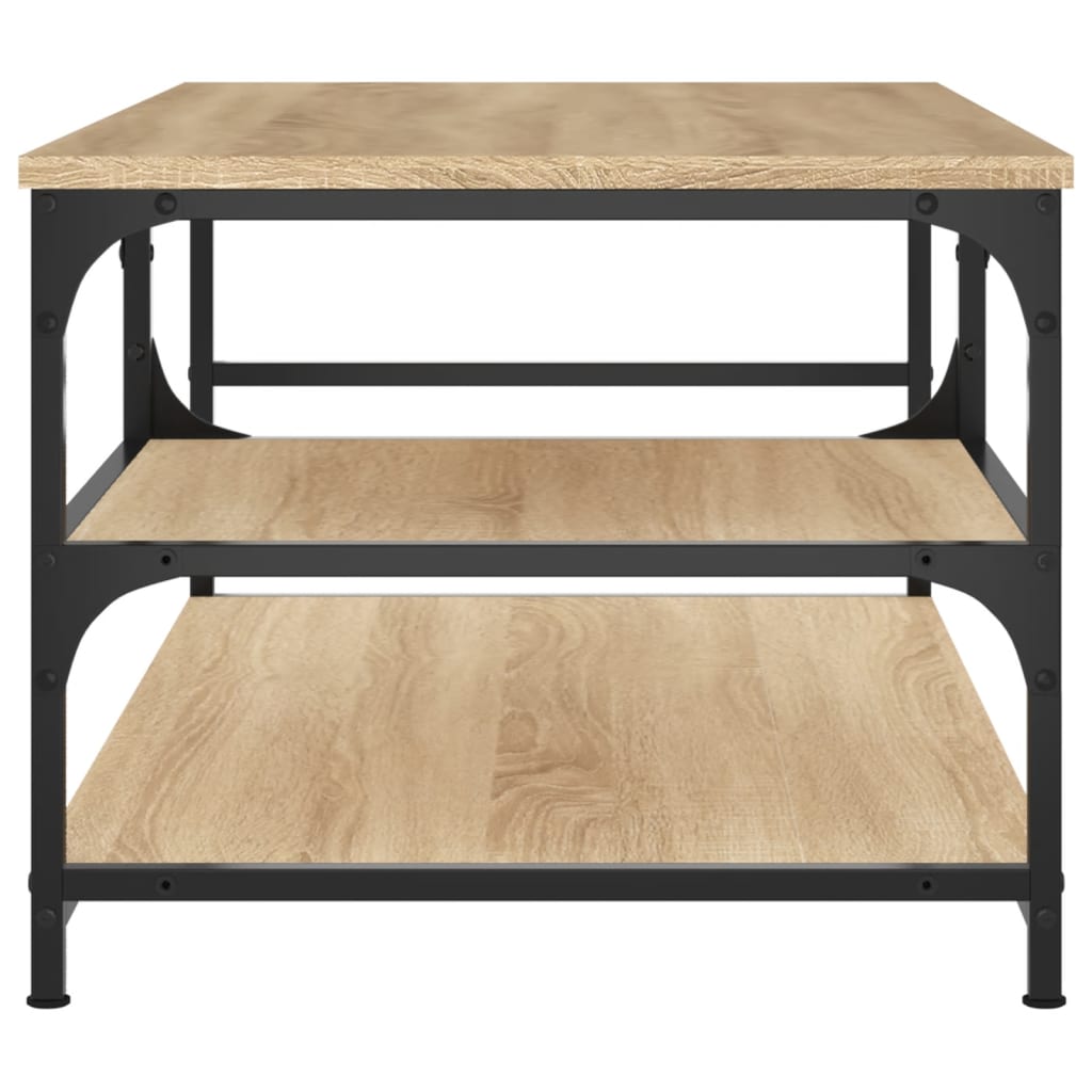 Stolić za kavu boja hrasta sonome 90x49x40 cm konstruirano drvo