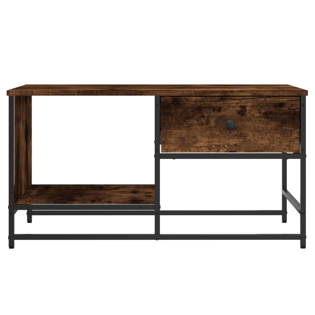 Stolić za kavu boja hrasta 85,5x51x45 cm konstruirano drvo