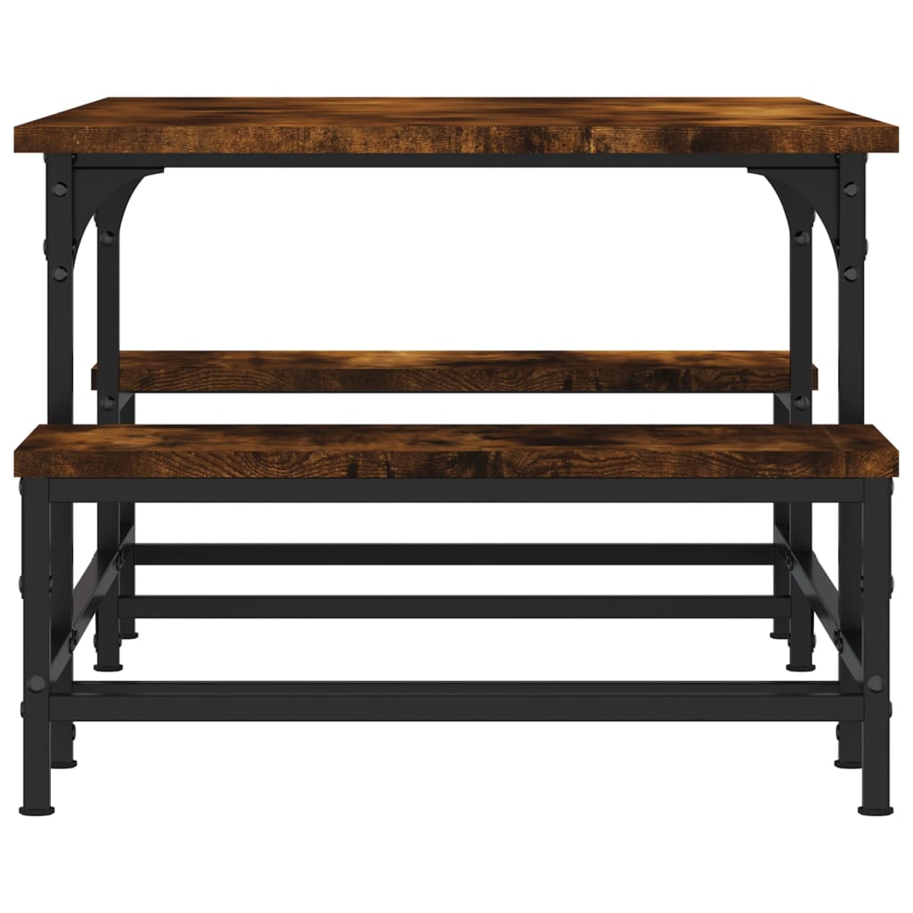 Stolić za kavu boja hrasta 100x50,5x40 cm konstruirano drvo