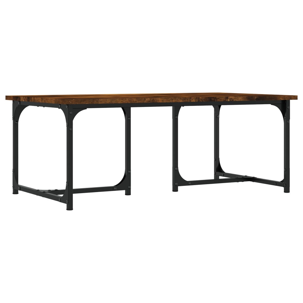 Stolić za kavu boja hrasta 90x50x35 cm konstruirano drvo