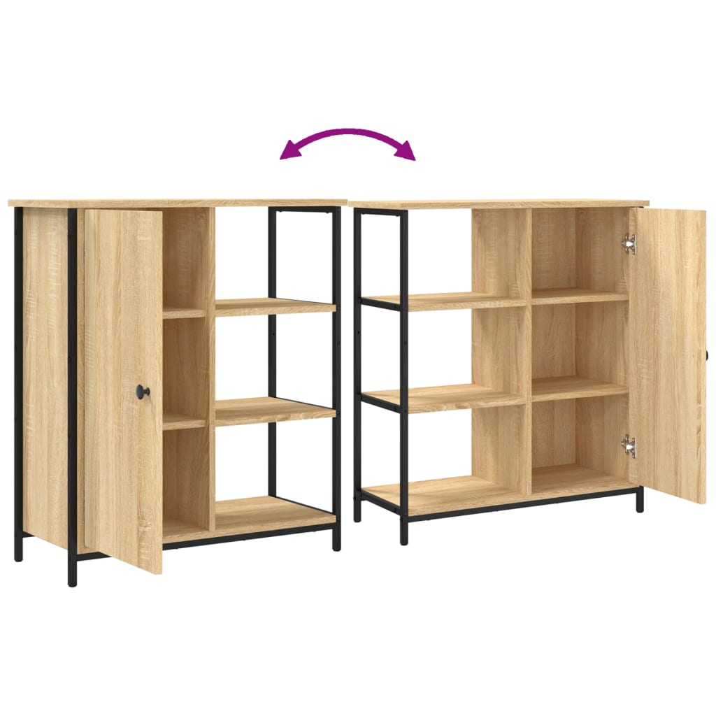Komoda Sonoma hrast 70x30x80 cm Konstruirano drvo