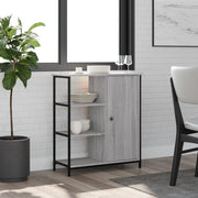Komoda boja hrasta sonome 70 x 30 x 80 cm od konstruiranog drva Siva