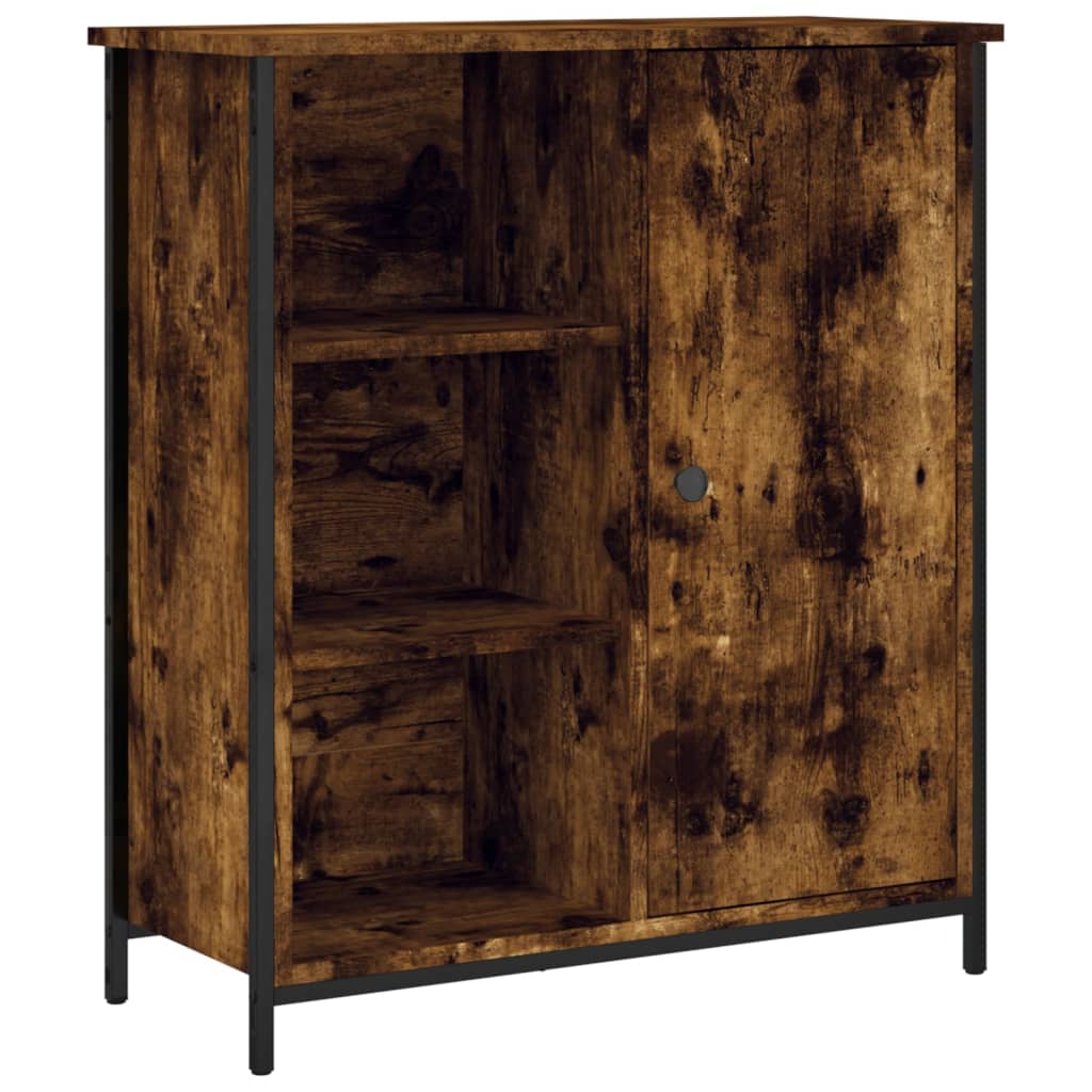 Komoda boja dimljenog hrasta 70 x 30 x 80 cm konstruirano drvo