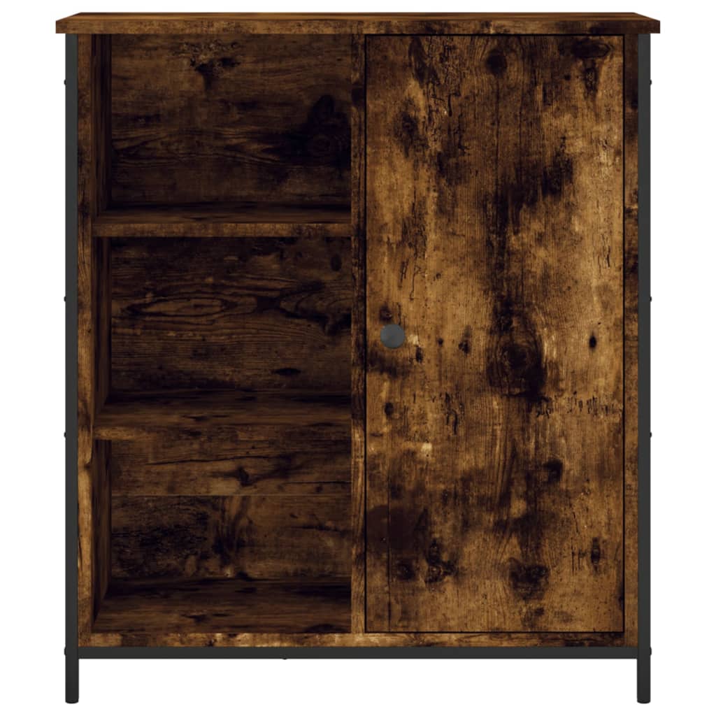 Komoda boja dimljenog hrasta 70 x 30 x 80 cm konstruirano drvo