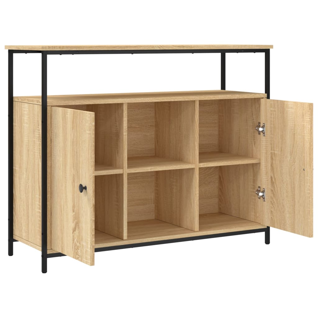Komoda Sonoma hrast 100x35x80 cm Konstruirano drvo