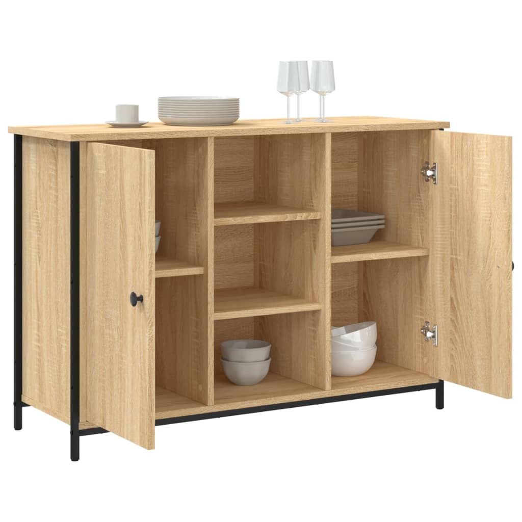Komoda boja hrasta sonome 100 x 35 x 70 cm konstruirano drvo