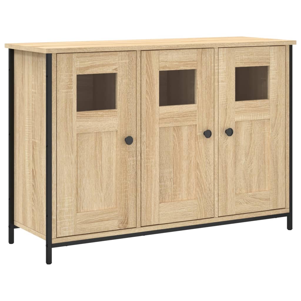 Komoda boja hrasta sonome 100 x 35 x 70 cm konstruirano drvo