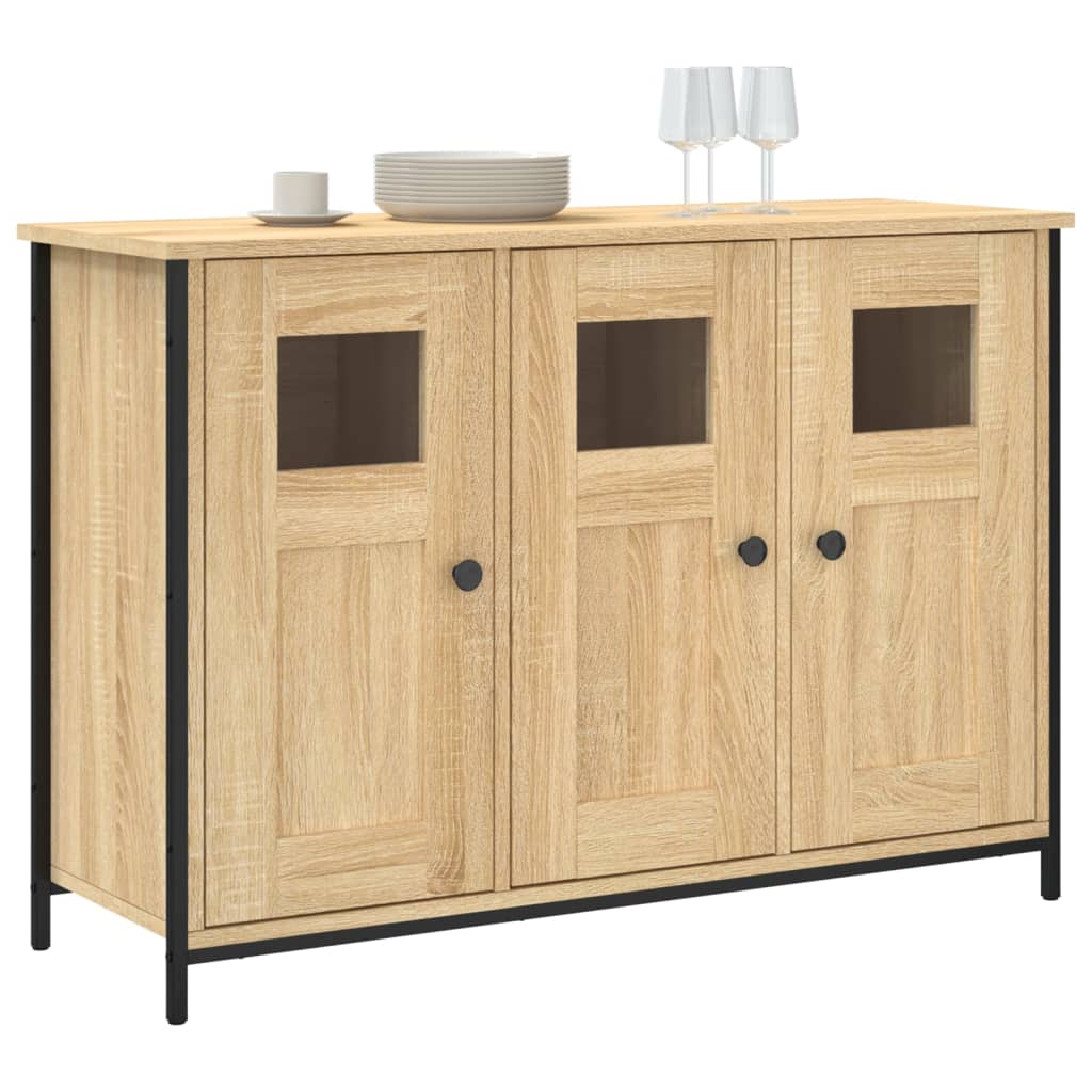 Komoda boja hrasta sonome 100 x 35 x 70 cm konstruirano drvo