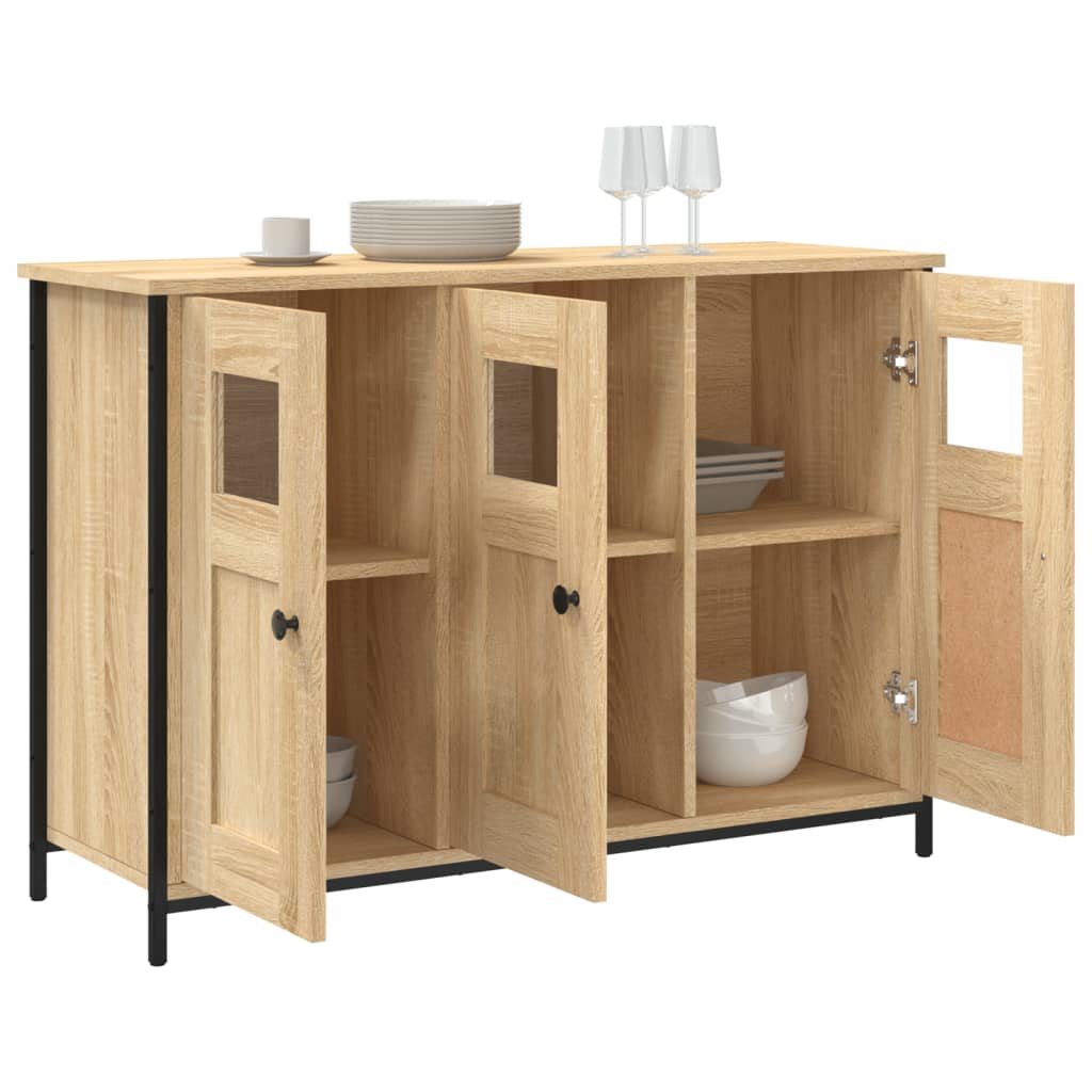 Komoda boja hrasta sonome 100 x 35 x 70 cm konstruirano drvo