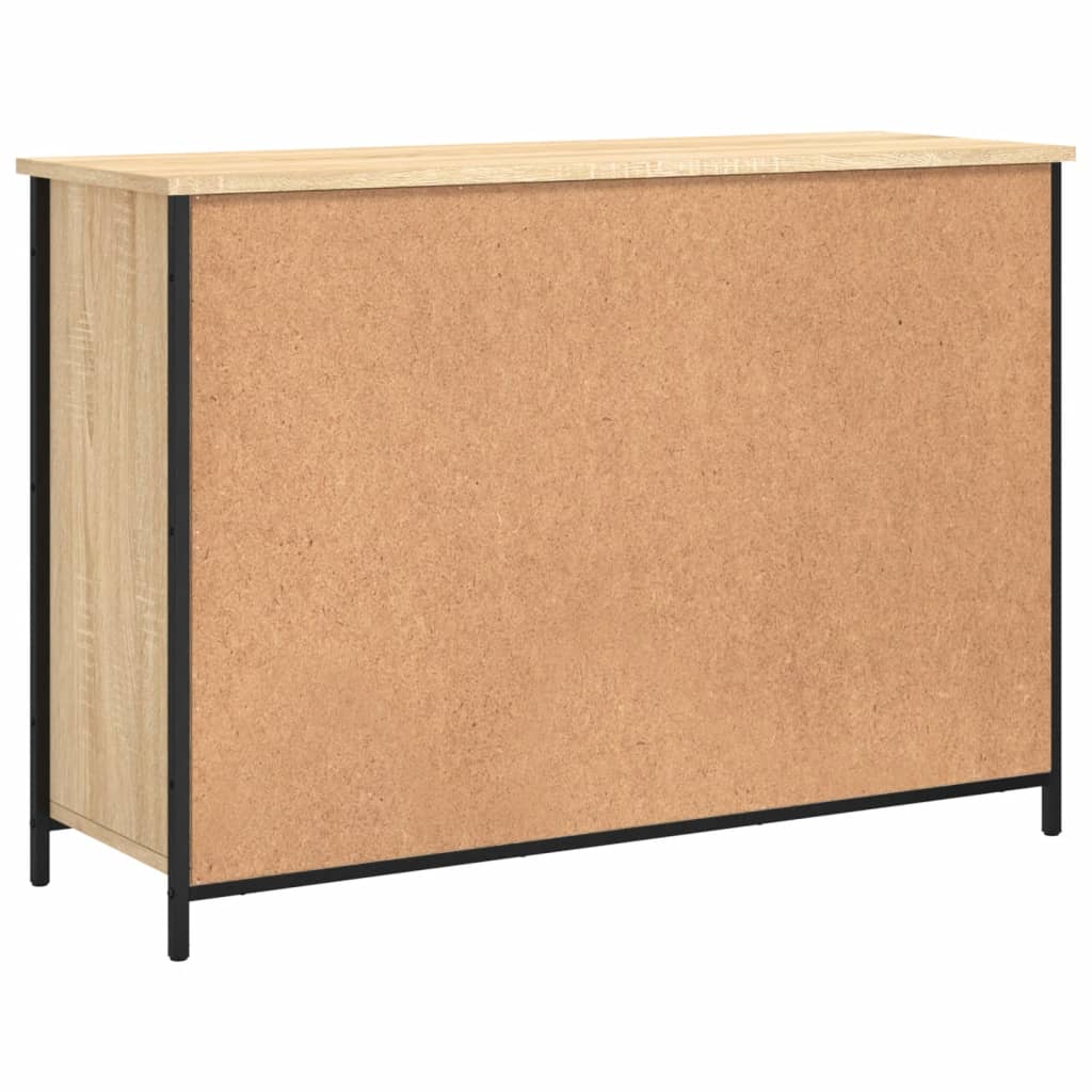Komoda boja hrasta sonome 100 x 35 x 70 cm konstruirano drvo