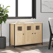 Komoda boja hrasta sonome 100 x 35 x 70 cm konstruirano drvo