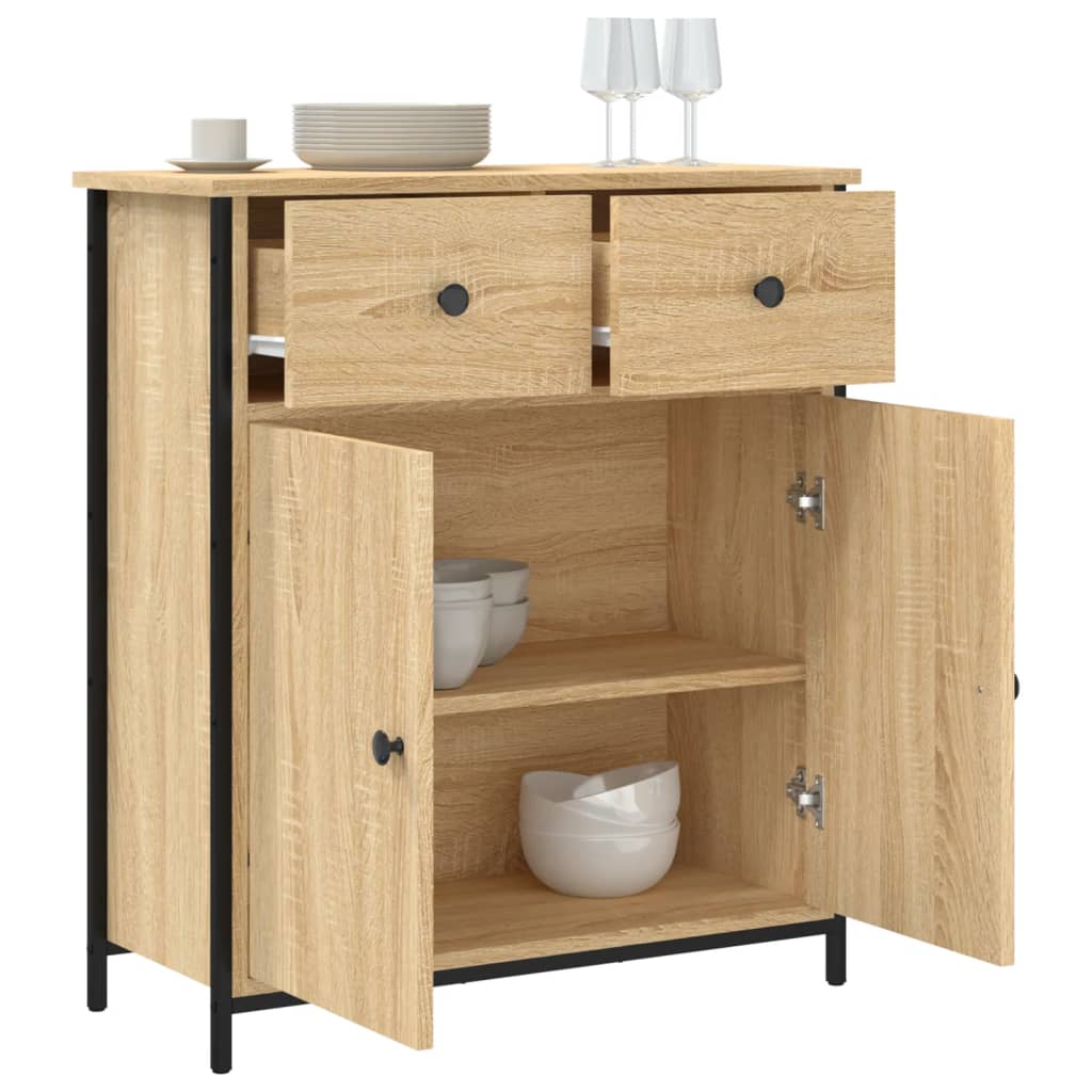 Komoda boja hrasta sonome 70 x 30 x 80 cm od konstruiranog drva