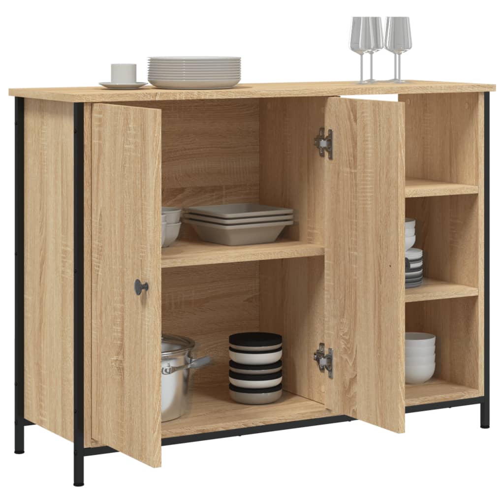 Komoda boja hrasta sonome 100x33x75 cm od konstruiranog drva