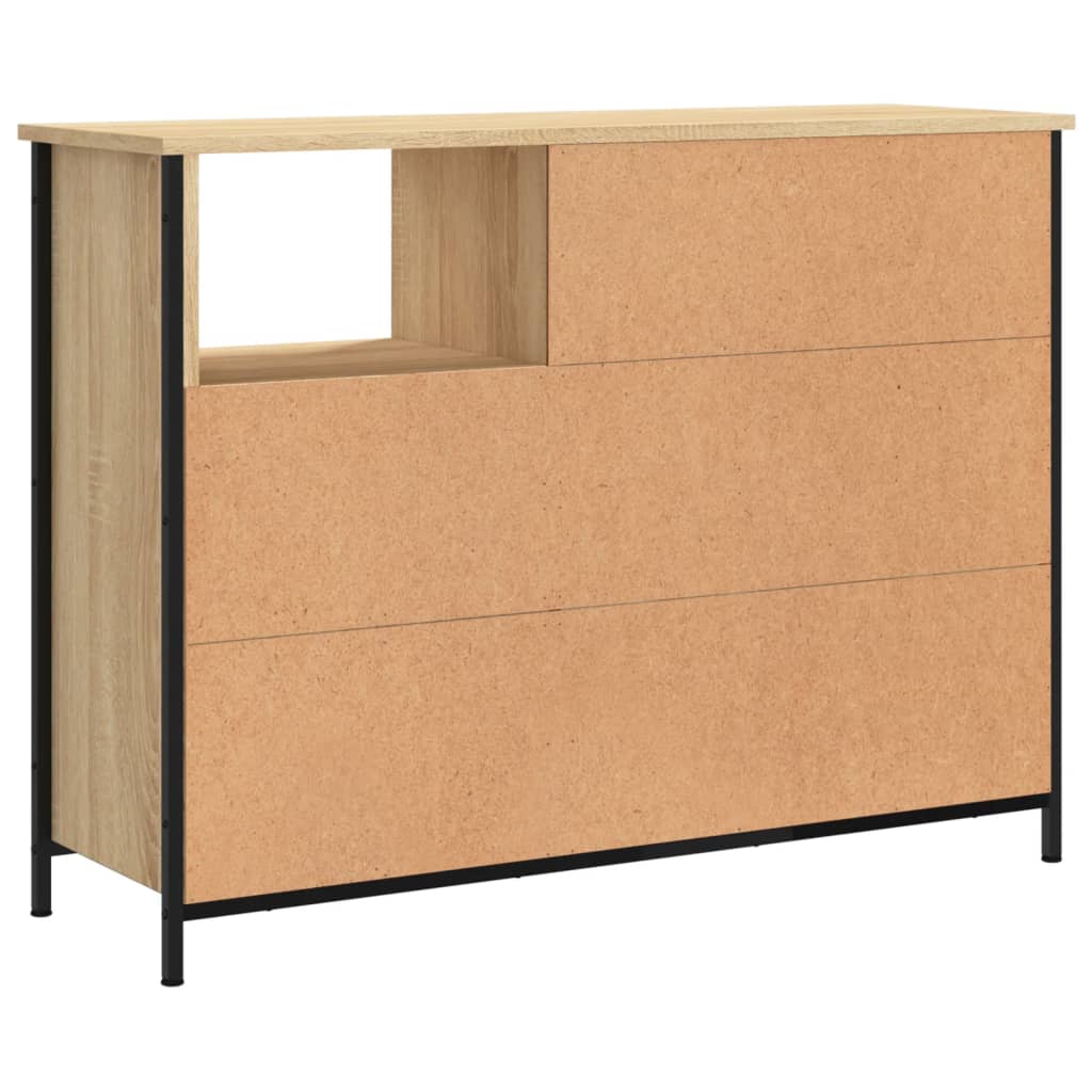 Komoda boja hrasta sonome 100x33x75 cm od konstruiranog drva