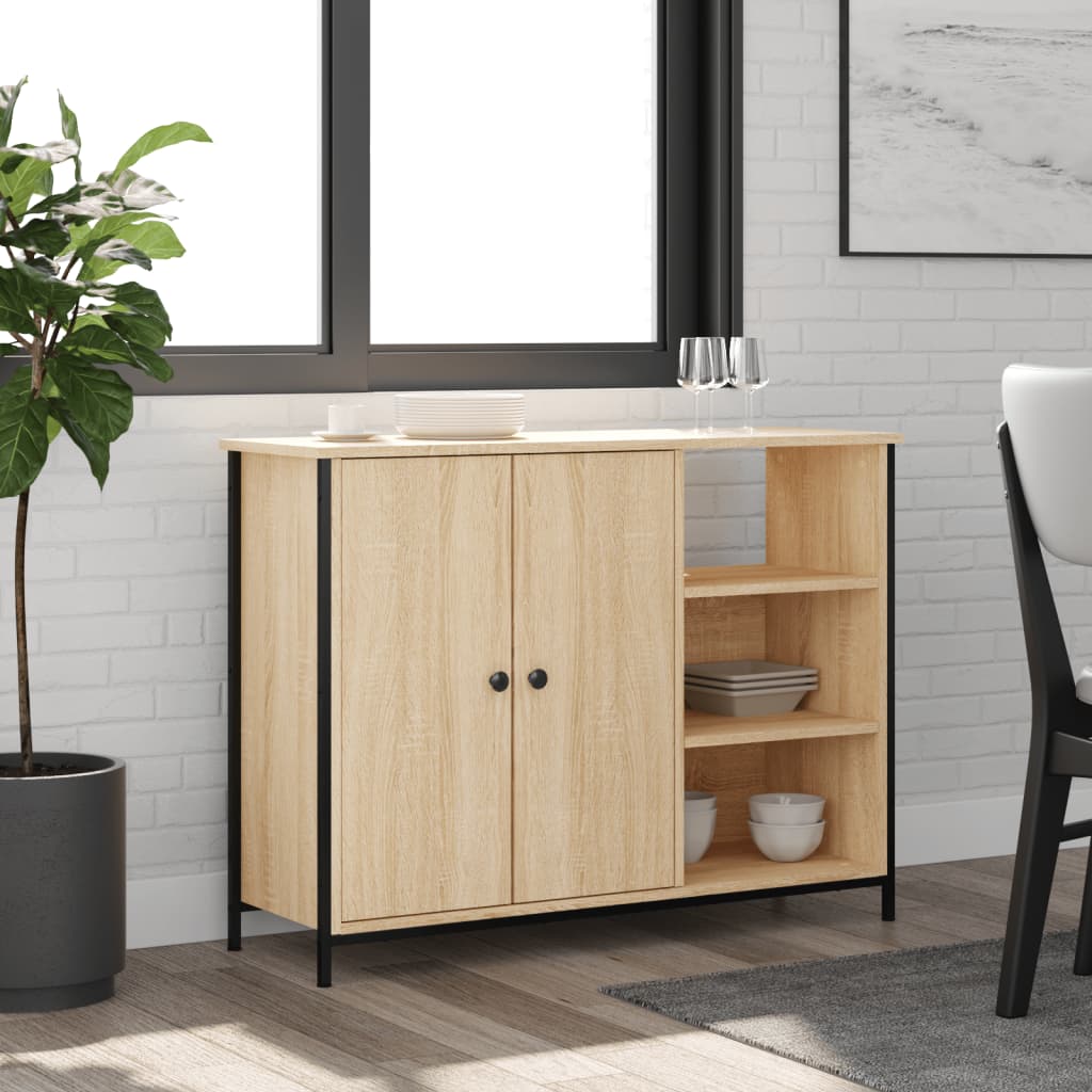 Komoda boja hrasta sonome 100x33x75 cm od konstruiranog drva
