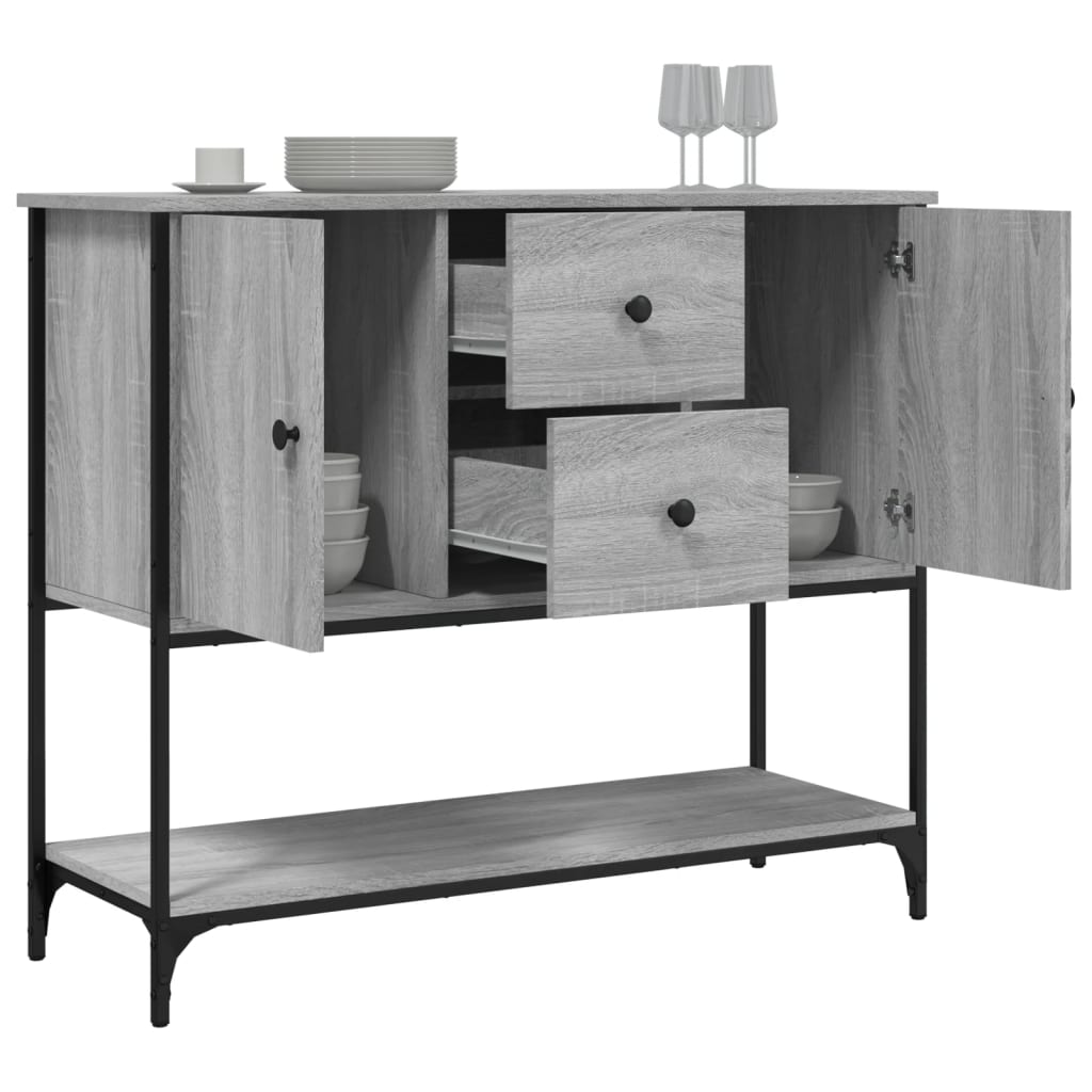 Komoda boja hrasta sonome 100x36x85 cm konstruirano drvo
