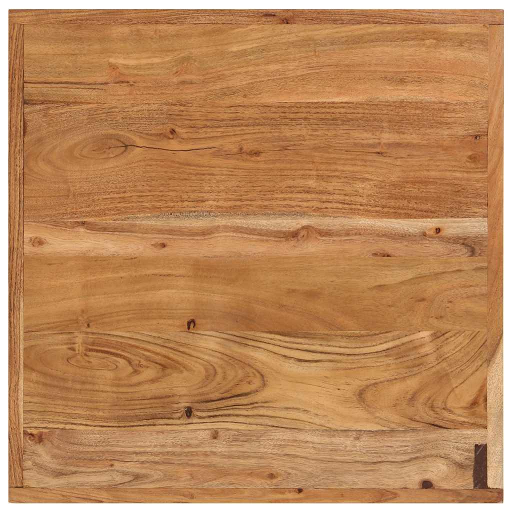 Barski stol 55 x 55 x 107 cm od masivnog drva bagrema i željeza