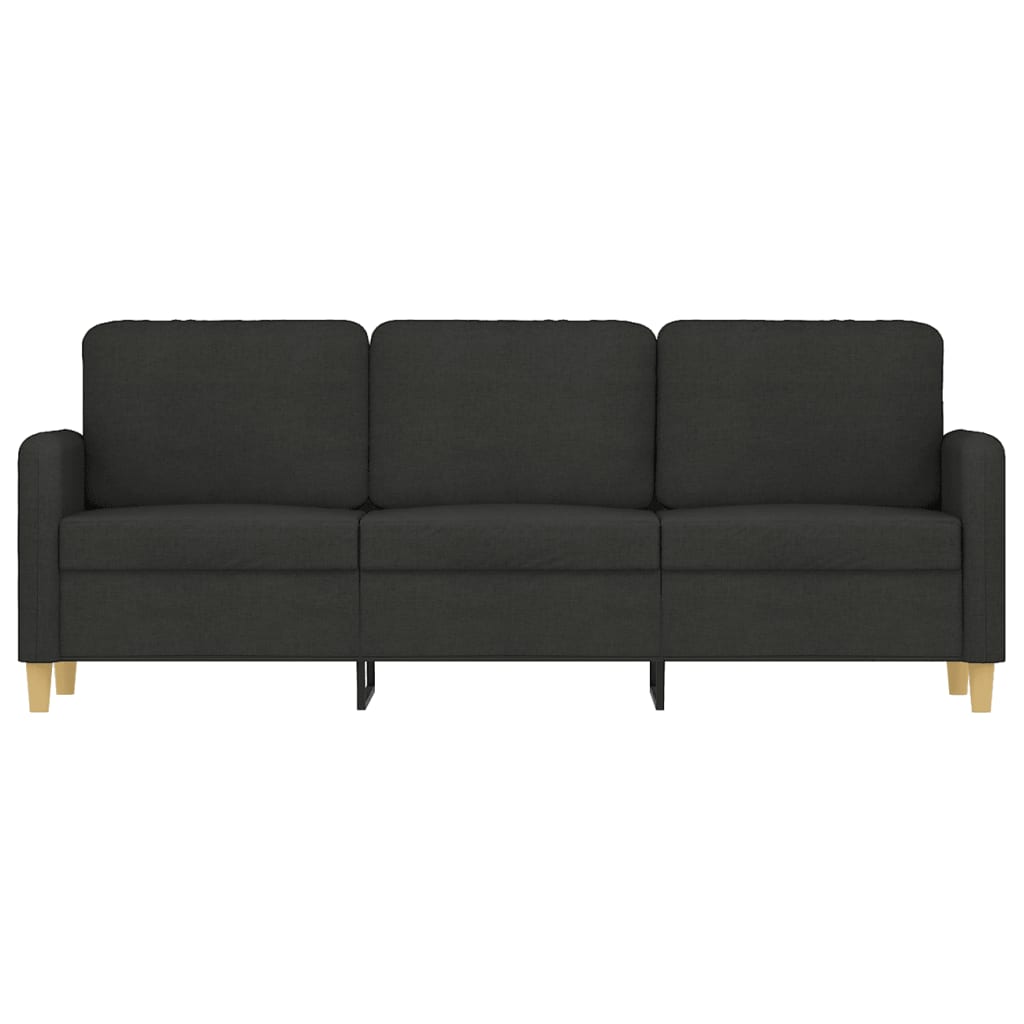 Trosjed od tkanine Crna 180 cm