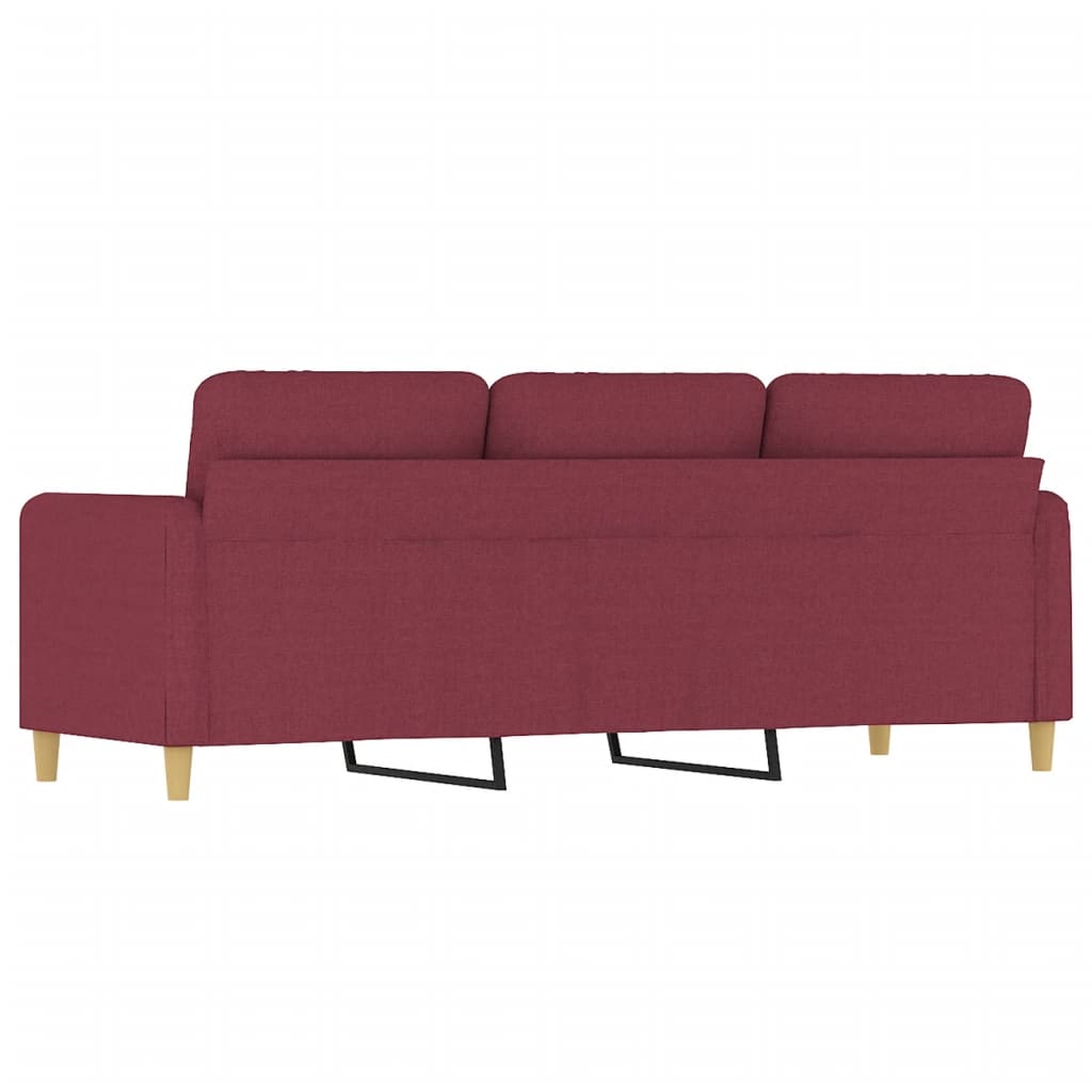 Trosjed od tkanine crvena boja vina 180 cm