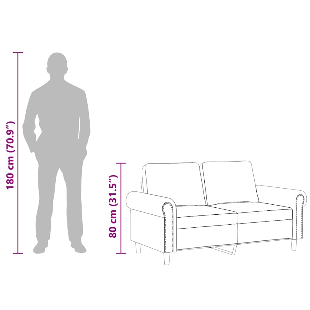 Dvosjed tamnozeleni 120 cm baršunasti