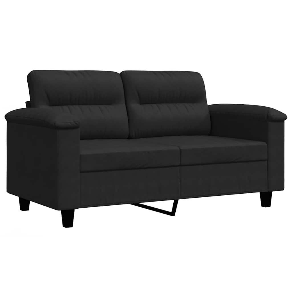 Dvosjed Crna 120 cm od mikrovlakana