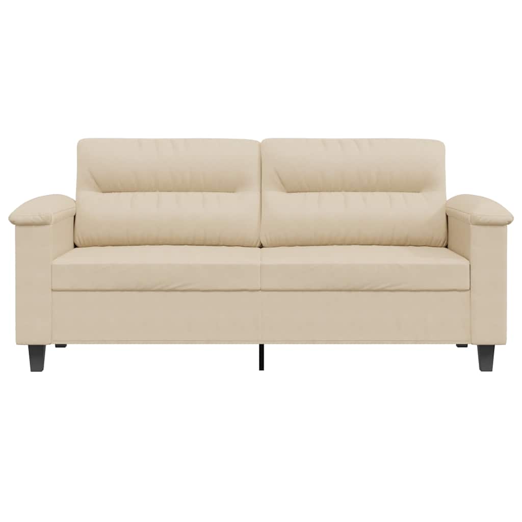 Dvosjed od tkanine krem 140 cm mikrovlakana