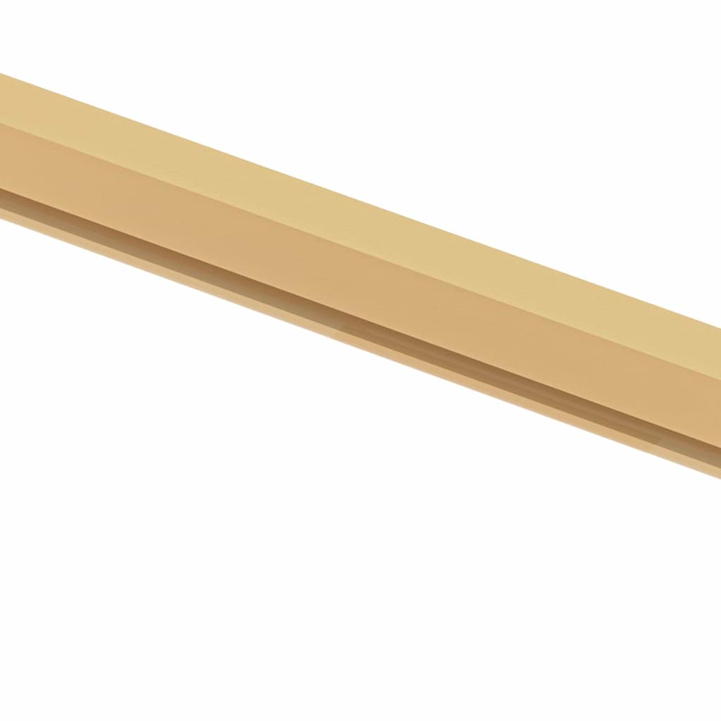 Sobna vrata tanka zlatna 76x201,5 cm kaljeno staklo i aluminij
