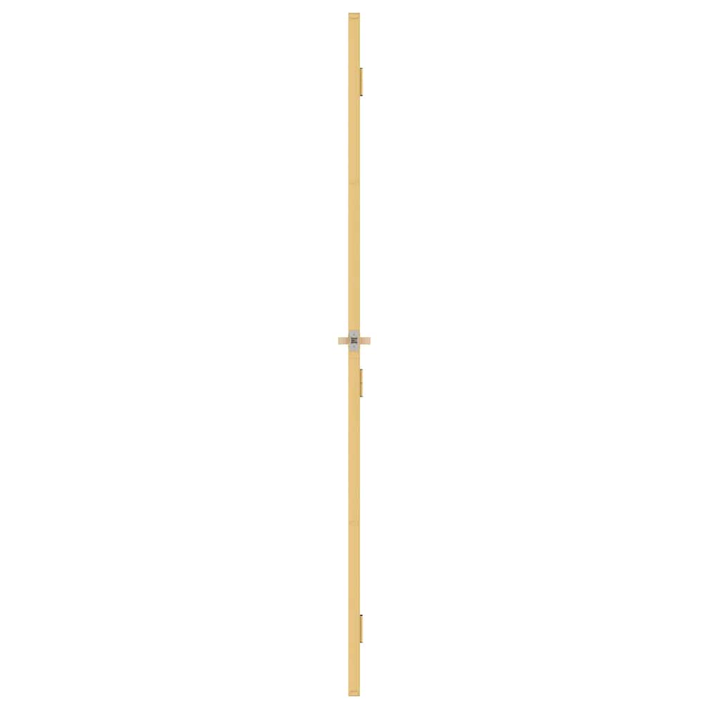 Sobna vrata tanka zlatna 76x201,5 cm kaljeno staklo i aluminij