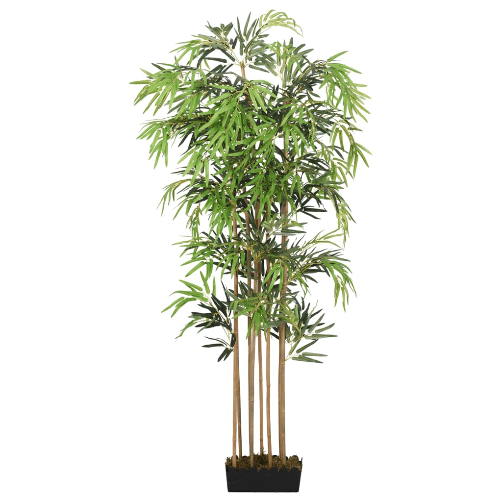 Umjetno stablo bambusa 1095 listova 150 cm zeleno