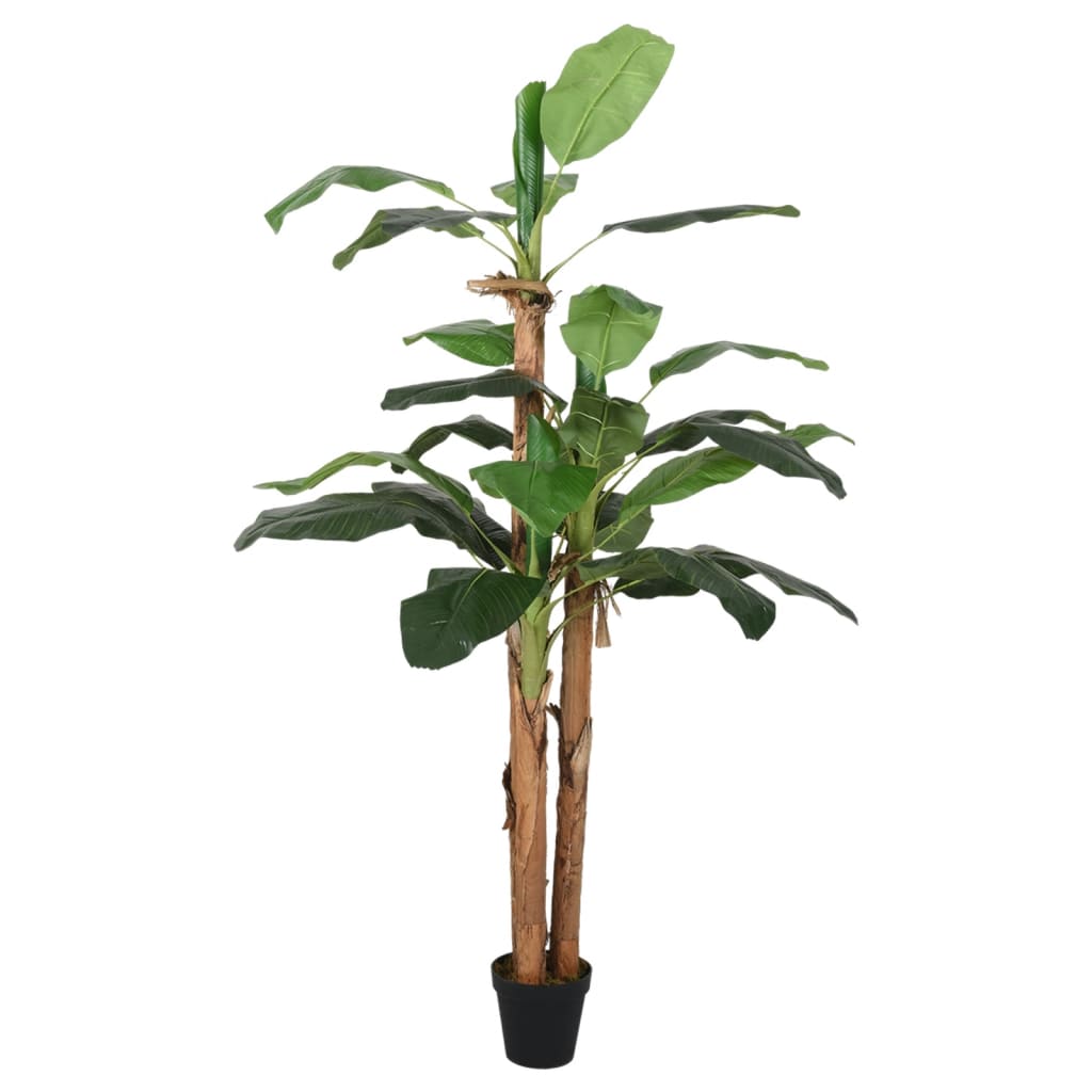 Umjetno stablo banane 22 listova 200 cm zeleno