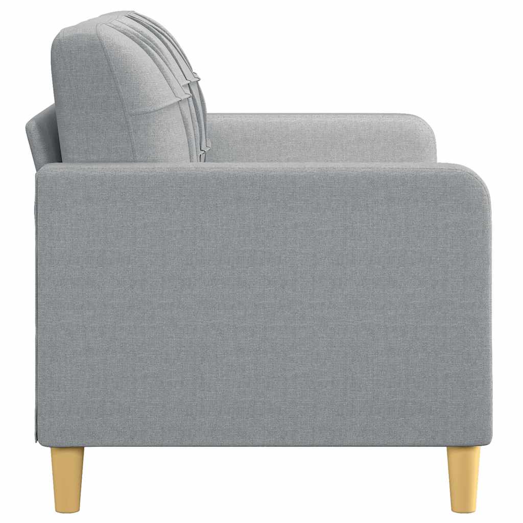 Dvosjed od tkanine svjetlosivi 140 cm