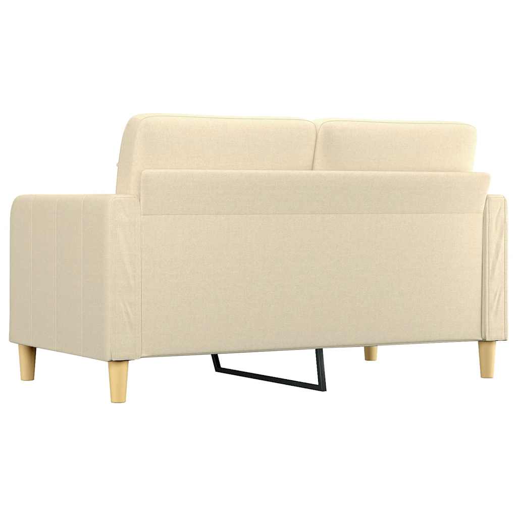 Dvosjed od tkanine krem 140 cm