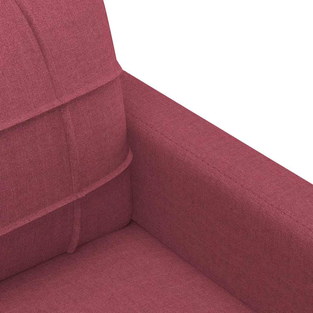 Trosjed od tkanine crvena boja vina 180 cm